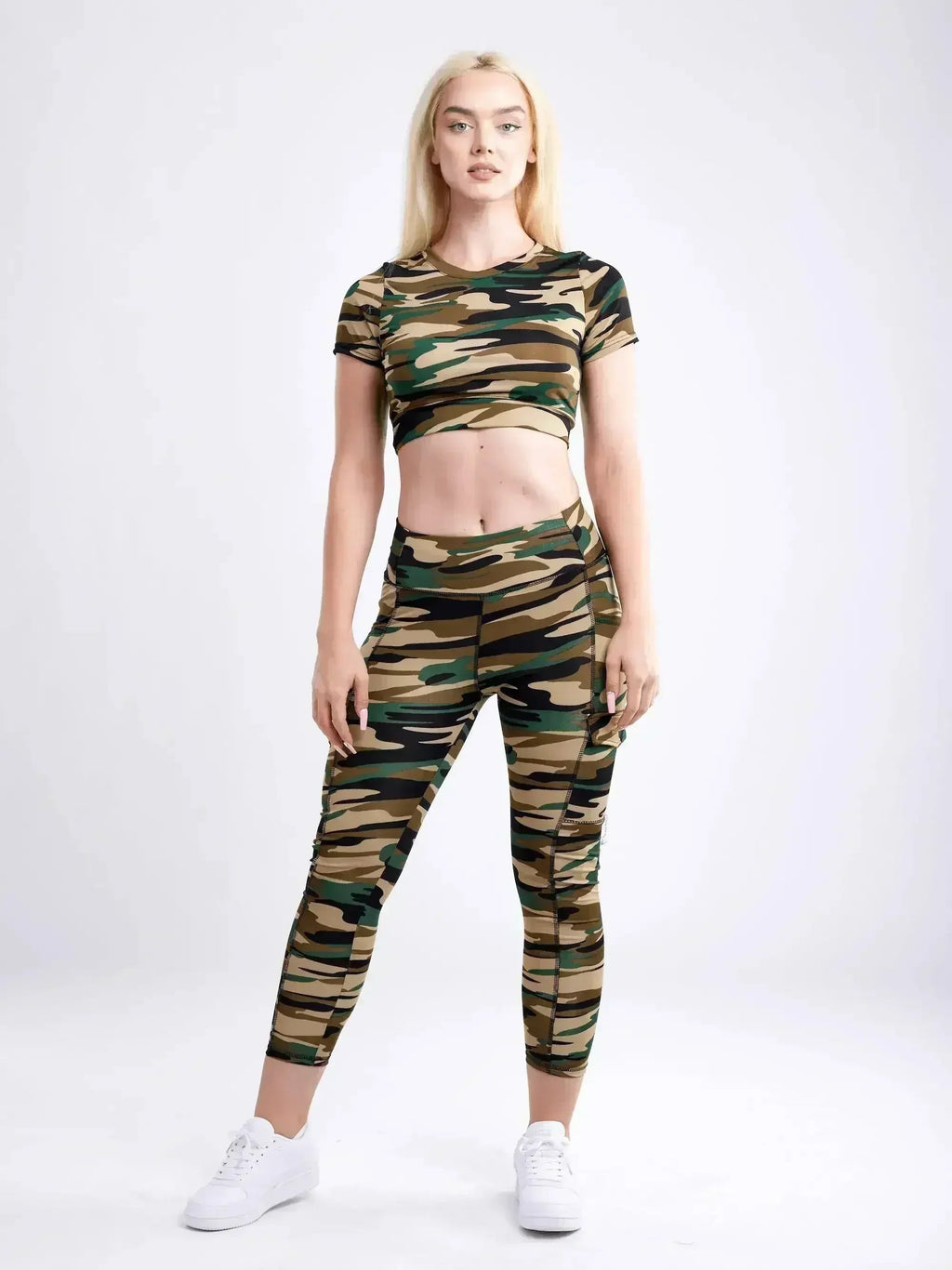 Short-Sleeve Crop Top