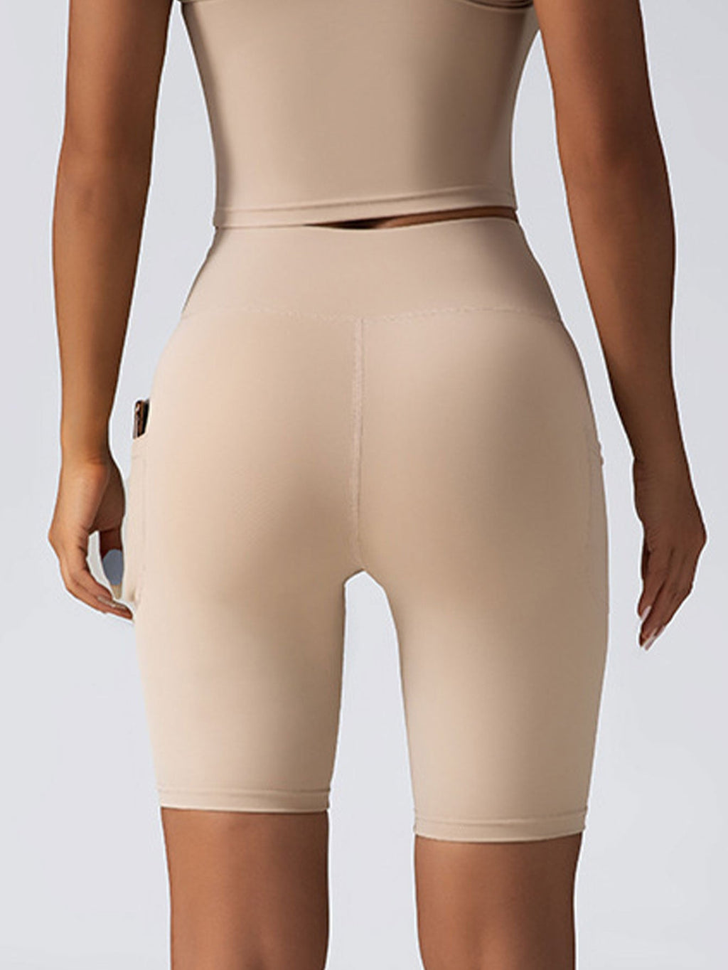 CurveFit Seamless Tummy Control Biker Shorts