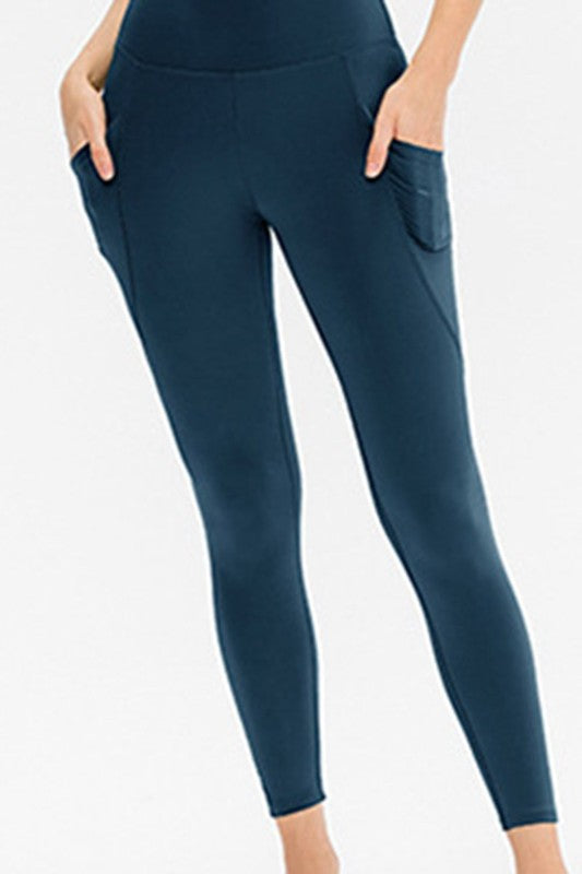 Jupiter Gear Slim-Fit Long Leggings with Pockets