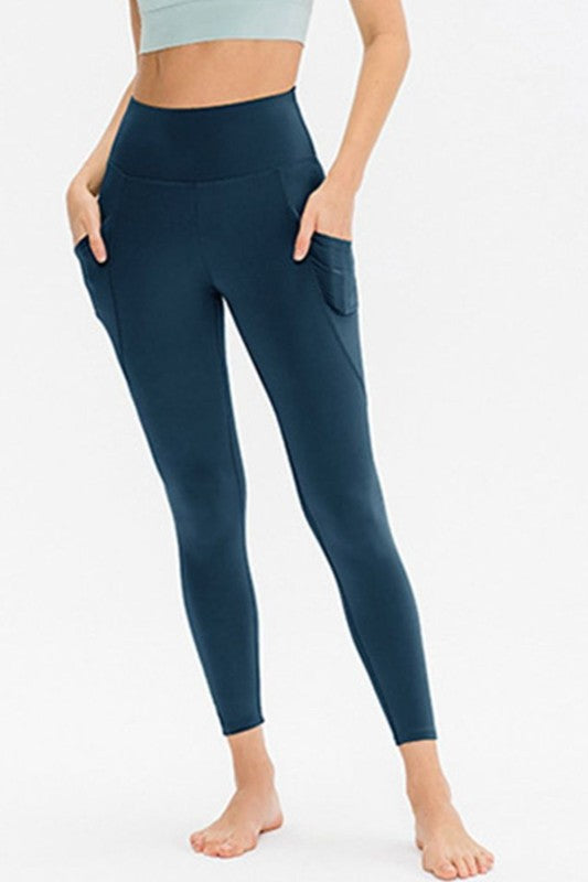 Jupiter Gear Slim-Fit Long Leggings with Pockets