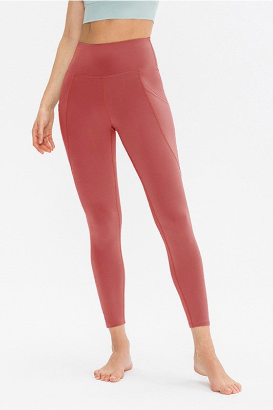 Jupiter Gear Slim-Fit Long Leggings with Pockets