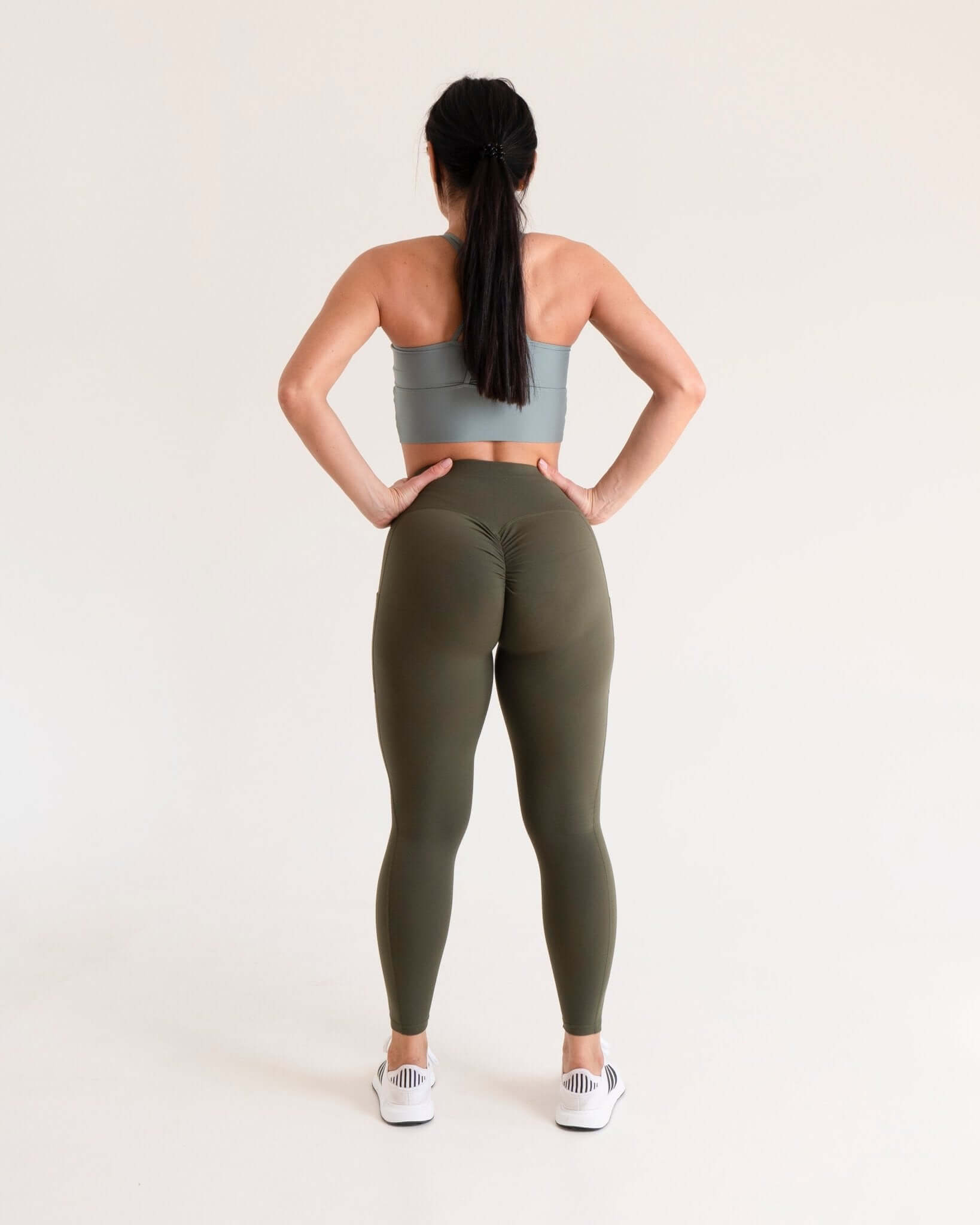 Basic High Waist Tummy Control Butt Lifting Legging