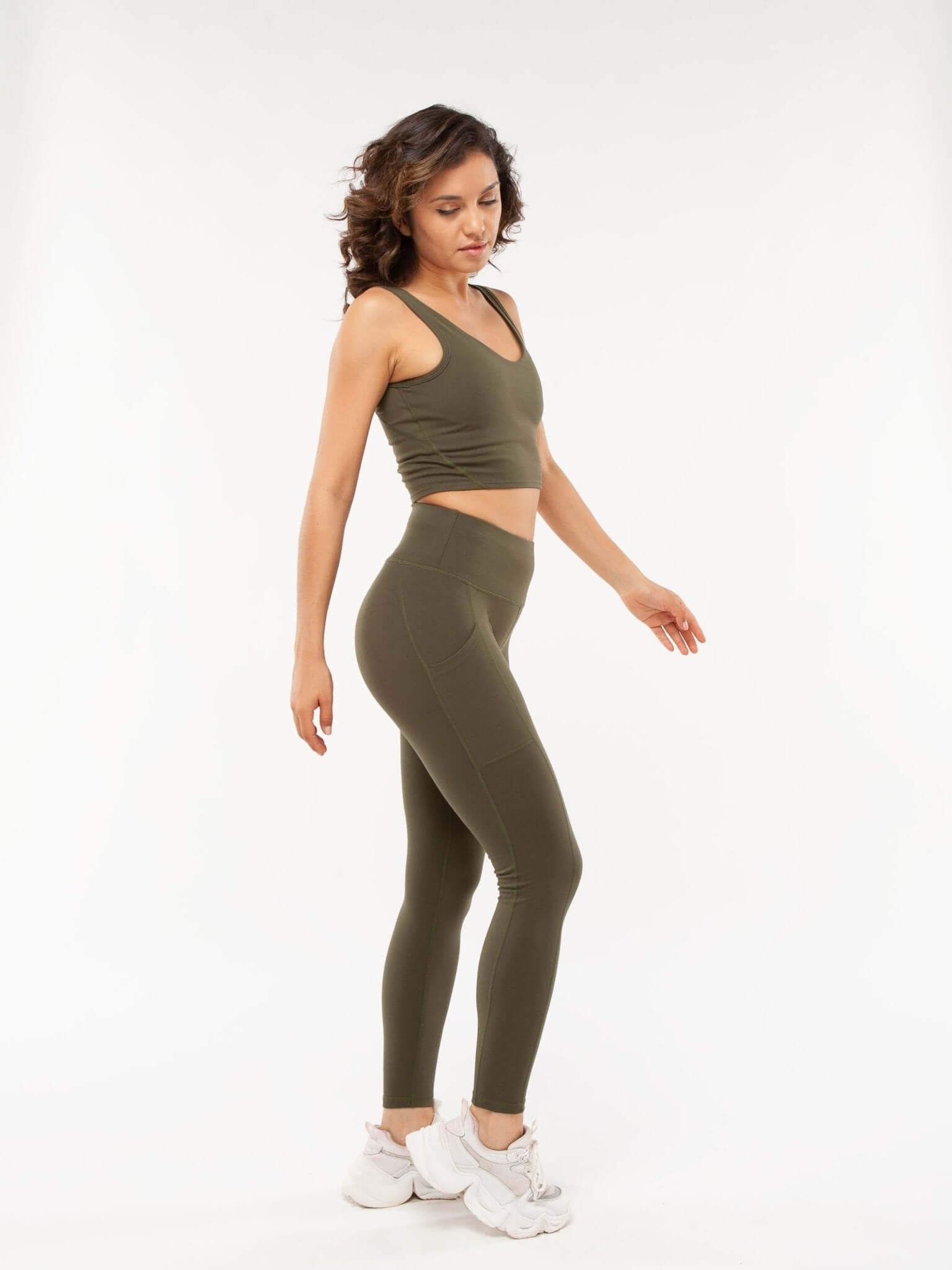Basic High Waist Tummy Control Butt Lifting Legging