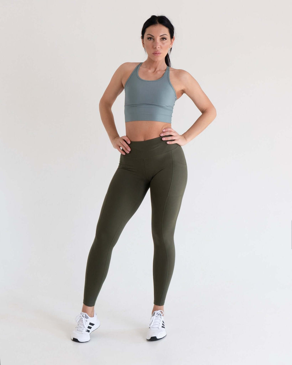 Basic High Waist Tummy Control Butt Lifting Legging