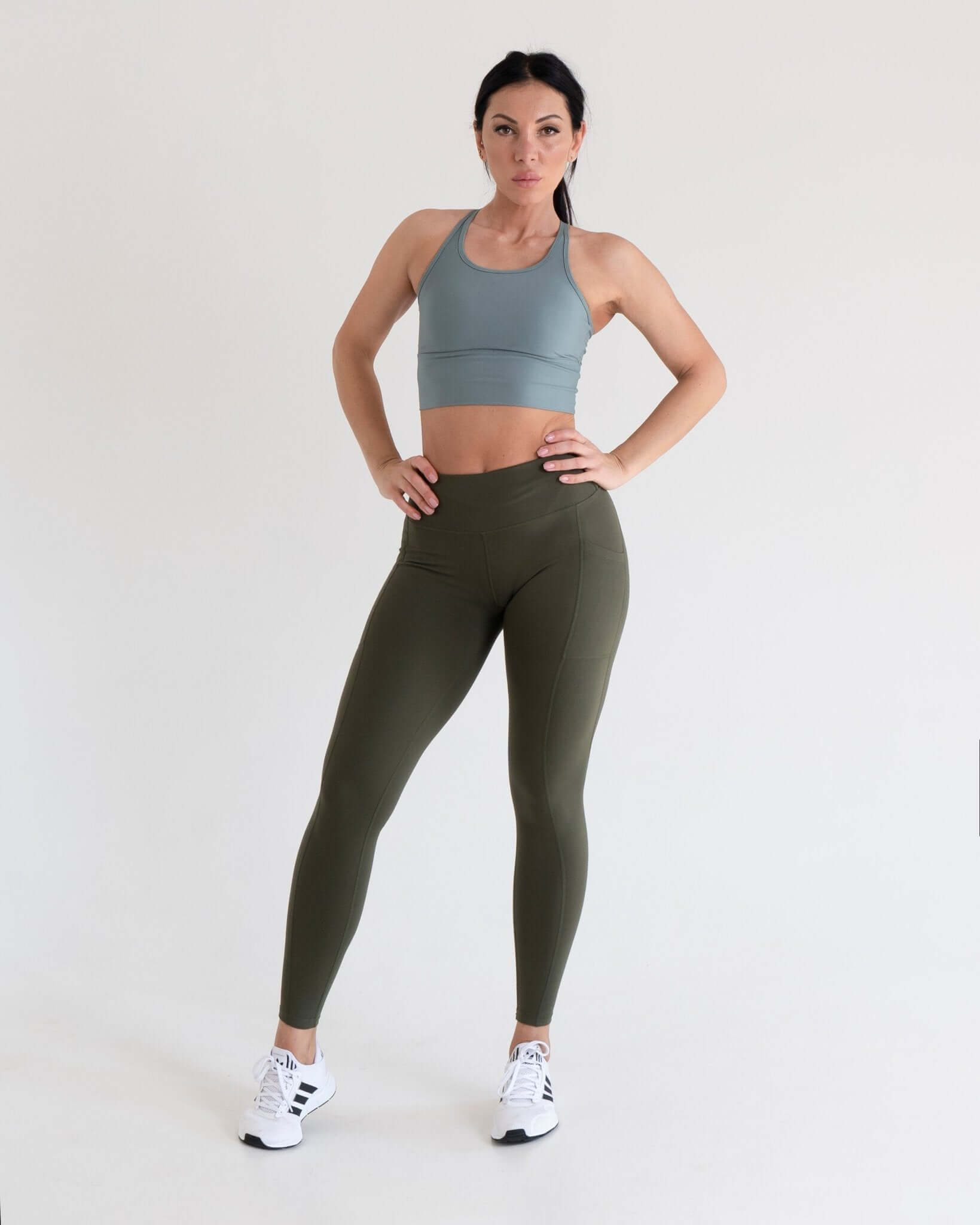Basic High Waist Tummy Control Butt Lifting Legging