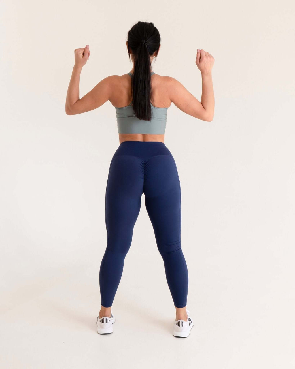 Basic High Waist Tummy Control Butt Lifting Legging