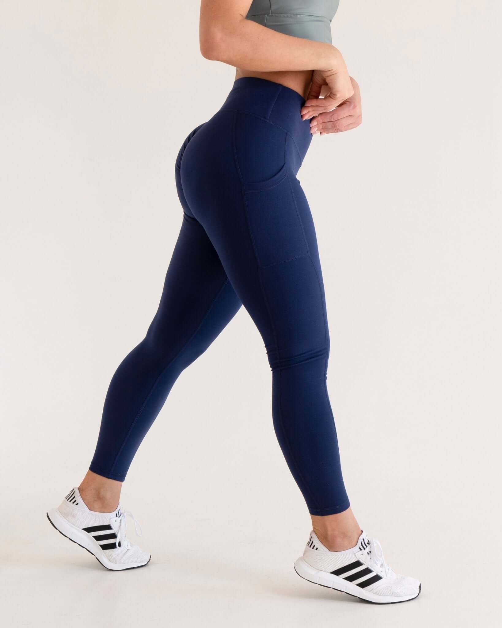 Basic High Waist Tummy Control Butt Lifting Legging