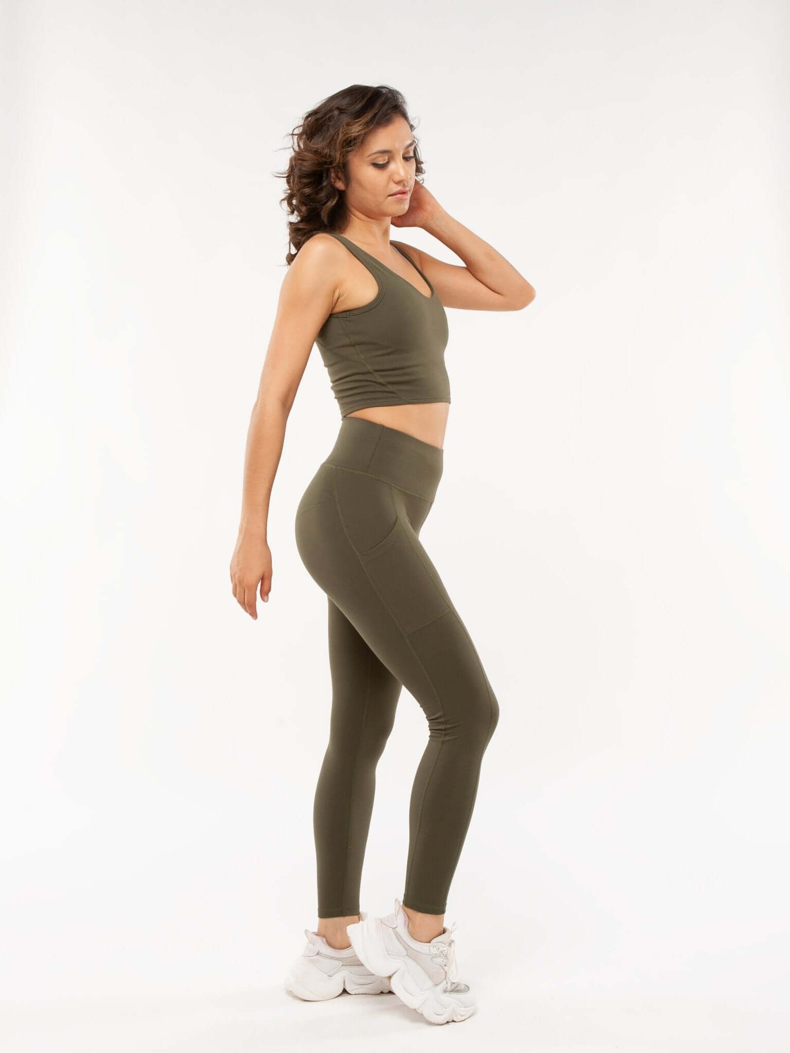 Basic High Waist Tummy Control Butt Lifting Legging