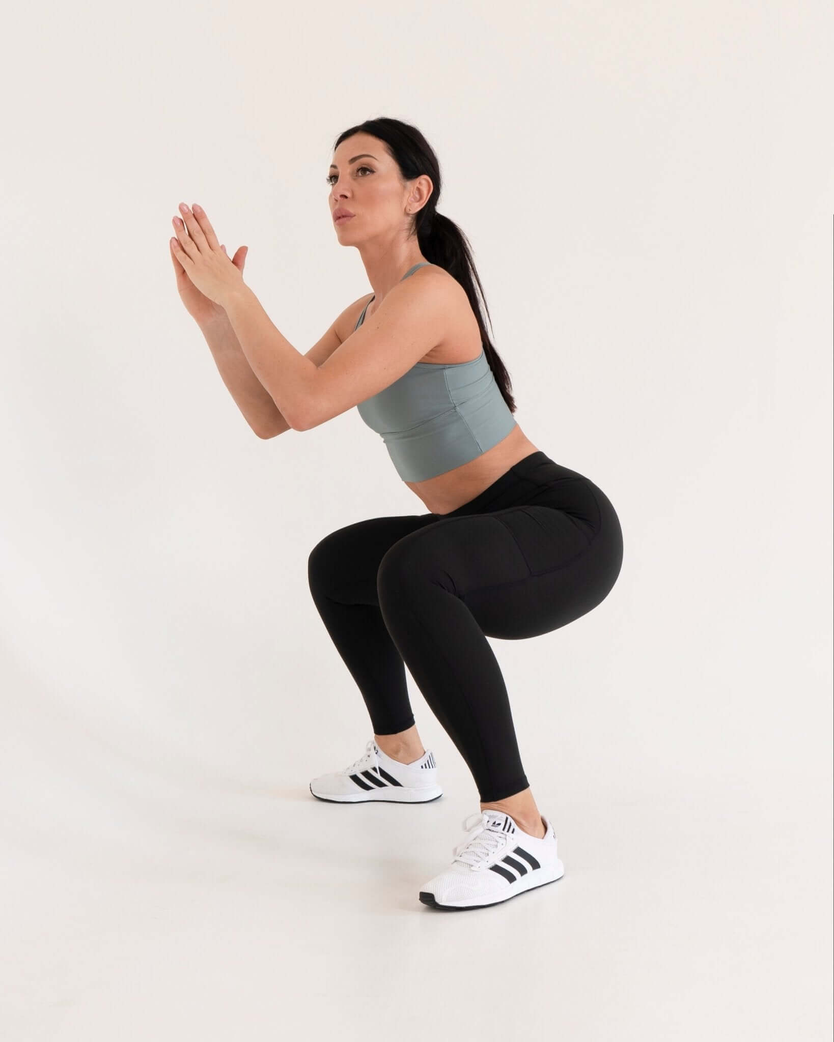 Basic High Waist Tummy Control Butt Lifting Legging