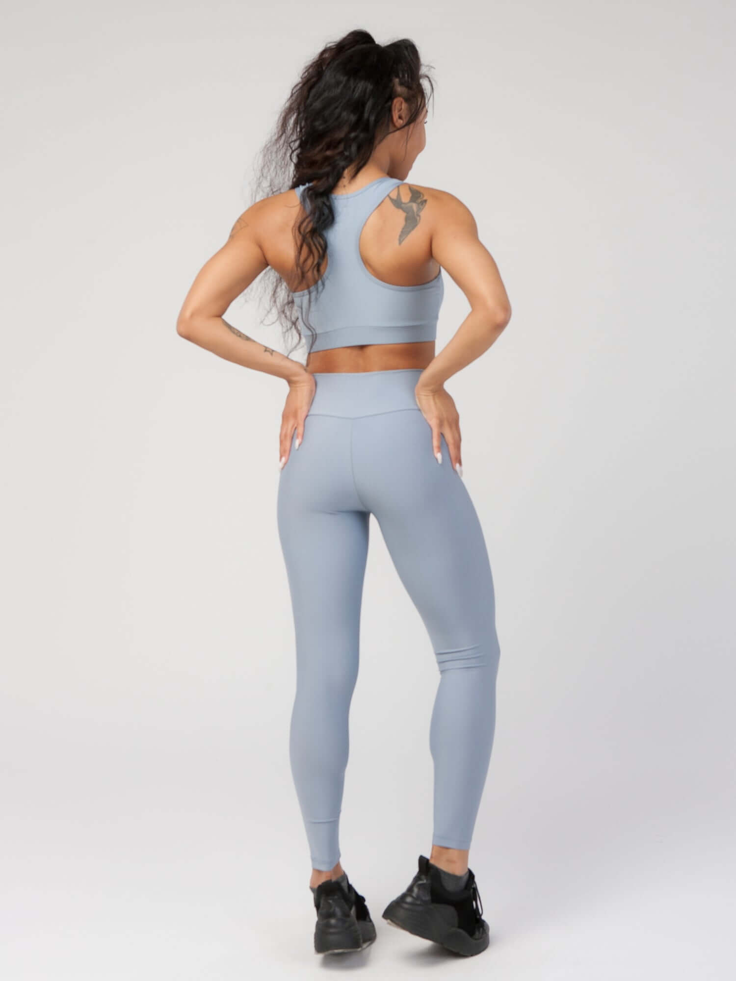 V Front High Waist Legging